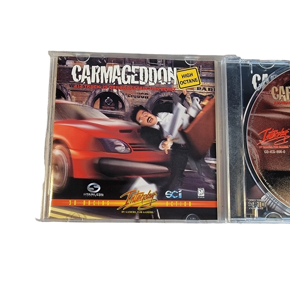 Carmageddon High Octane Vintage PC Game 1998 Tested Working - Picture 11 of 11